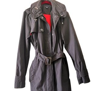 Tommy Hilfiger Womens Large Trench coat